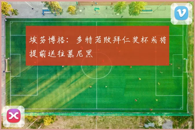 埃芬博格：多特若败拜仁奖杯或将提前送往慕尼黑